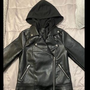 Faux Leather Jacket